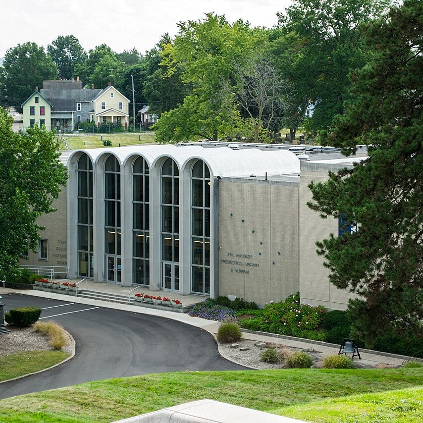 modern architectural building with large windows